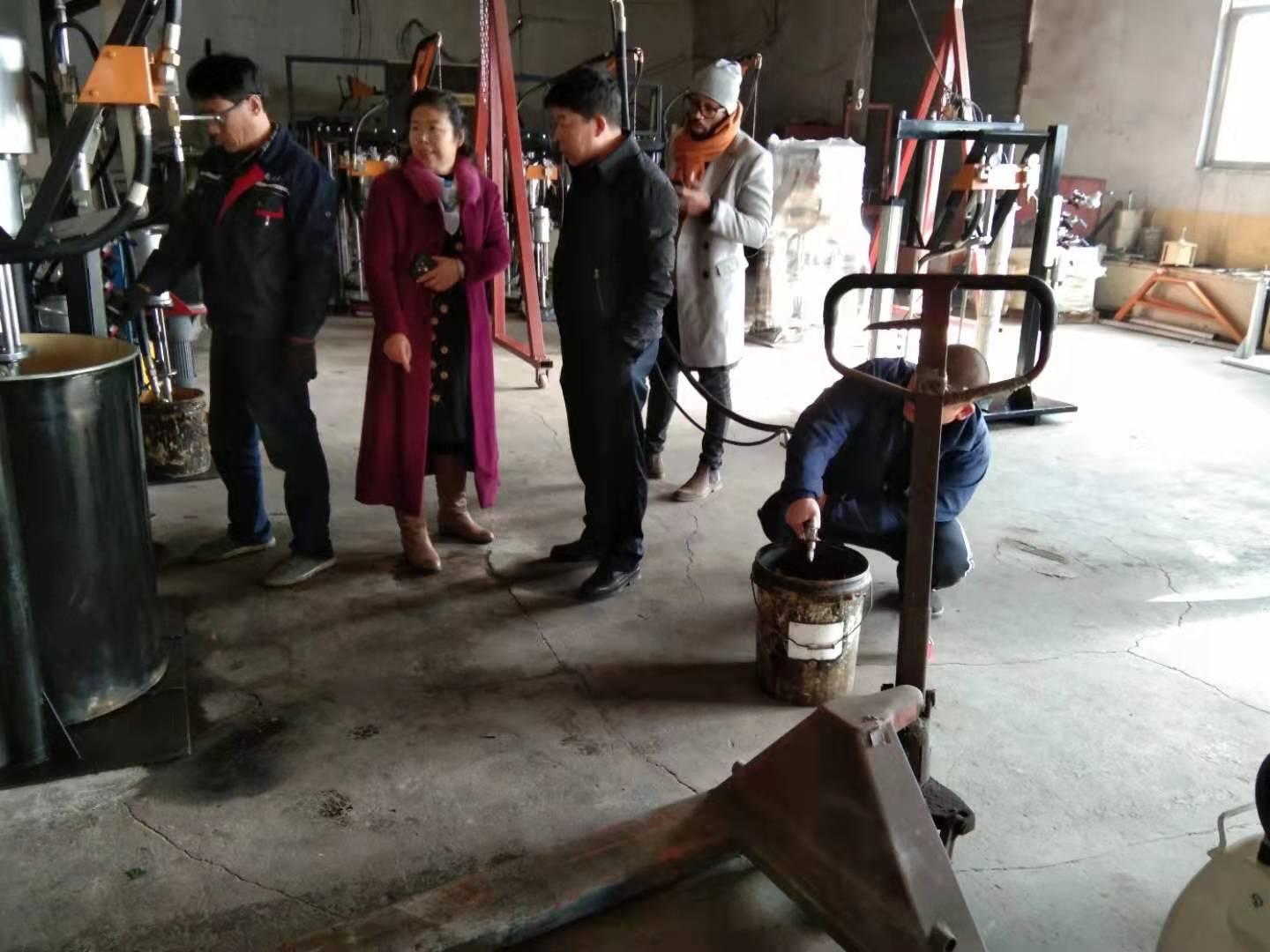 友人前來公司洽談業(yè)務(wù)！